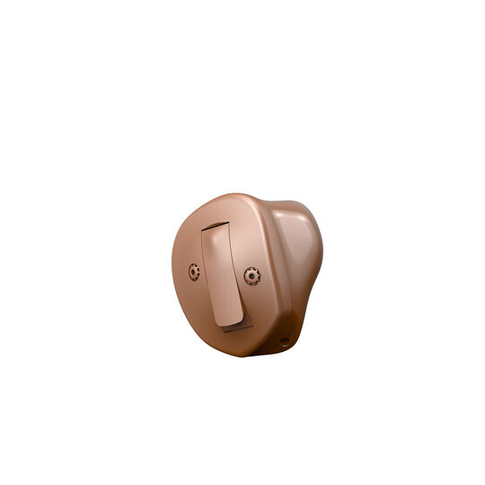 Oticon Own 1 ITE HS, Medium Brown image number 1.0