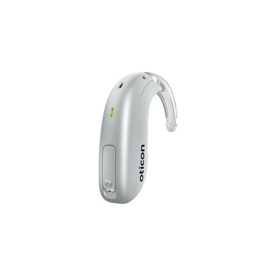 Oticon More 3 miniBTE-T, Silver image number 1.0