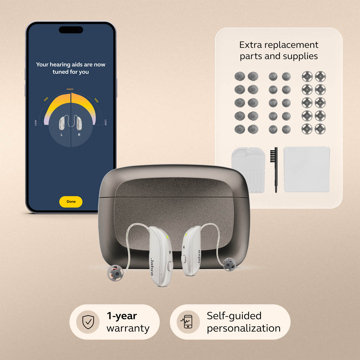 Jabra Enhance Select M1 Swift Bundle,, image number 1