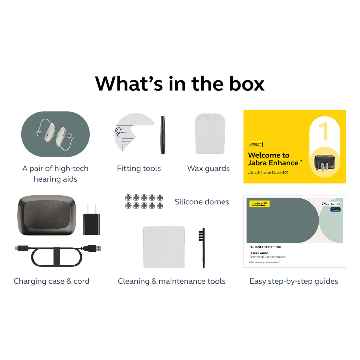 Jabra Enhance Select 300 w/Premium Care, Champagne image number 9