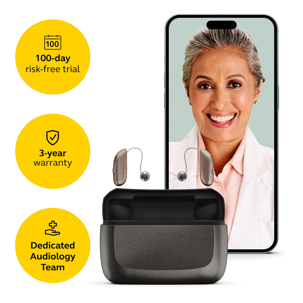 Jabra Enhance Select 300 w/Premium Care, Bronze image number 1
