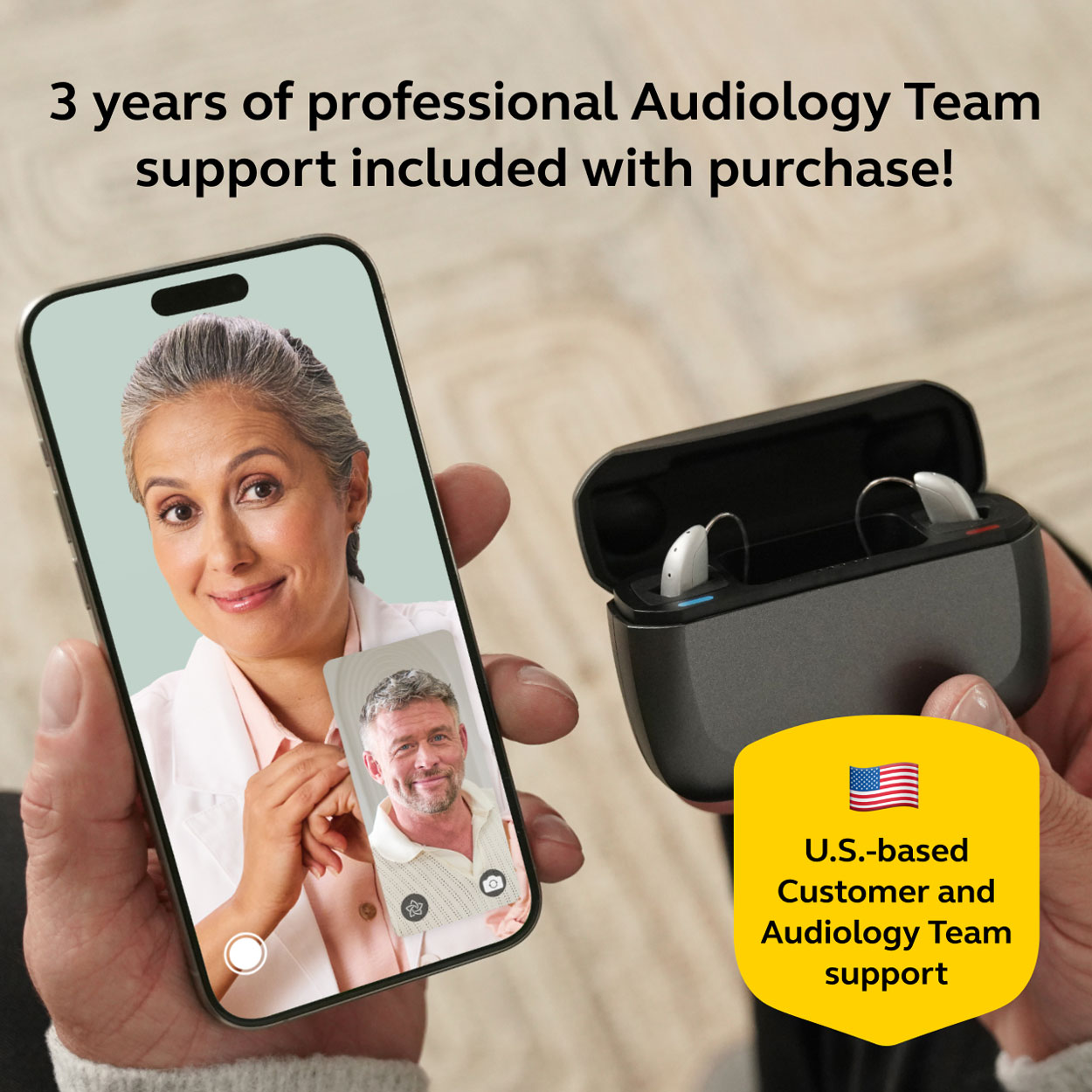 Jabra Enhance Select 300 w/Premium Care, Warm Gray image number 7